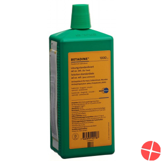 Betadine Loesung Standardisiert Ad Us Vet. 1000ml