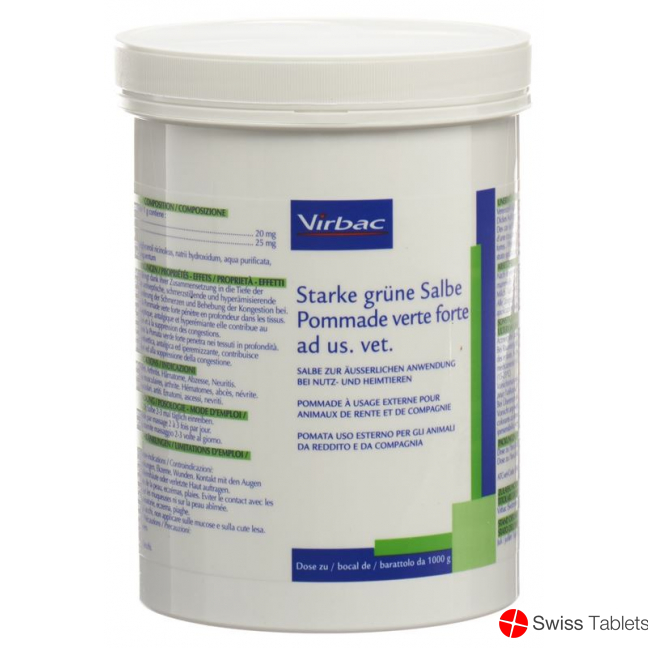 Starke Grüne Salbe Ad Us Vet. 1kg buy online