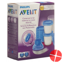 Avent Philips Via Muttermilch Becher 10 Stück