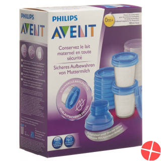 Avent Philips Via Muttermilch Becher 10 Stück
