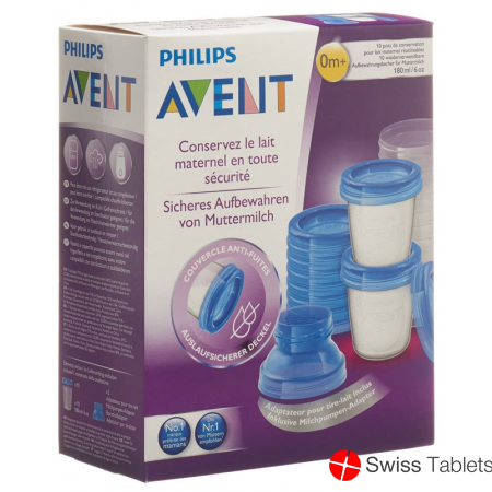 Avent Philips Via Muttermilch Becher 10 Stück buy online