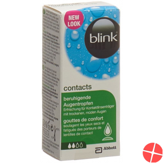 Blink contacts Augentropfen Fläschchen 10ml