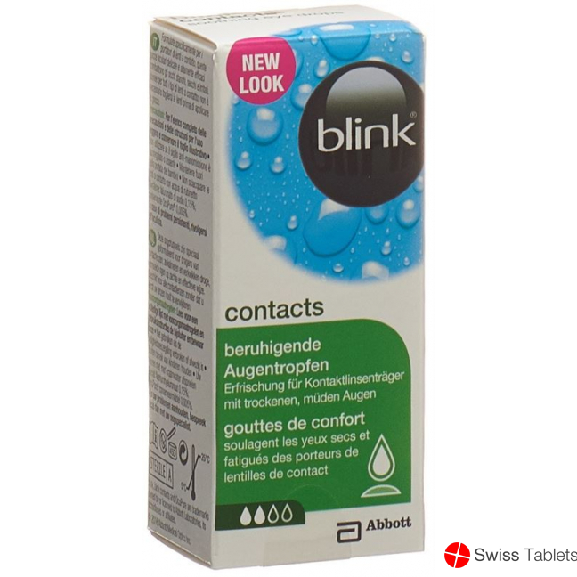 Blink contacts Augentropfen Fläschchen 10ml buy online