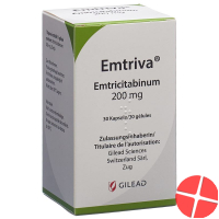 Emtriva Kapseln 200mg 30 Stück Emtriva Kapseln 200mg 30 Stück