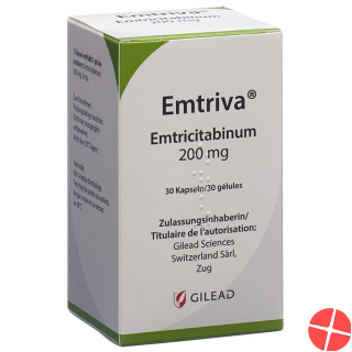 Emtriva Kapseln 200mg 30 Stück