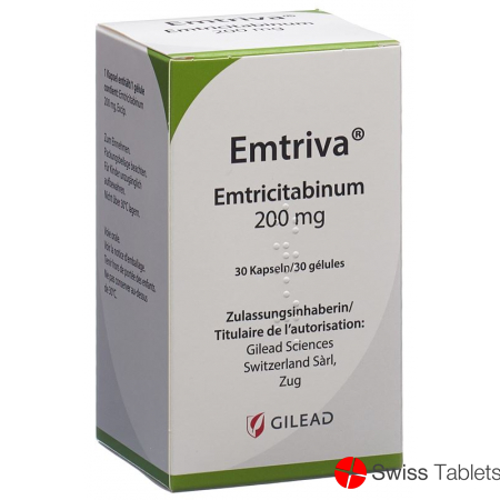 Emtriva Kapseln 200mg 30 Stück buy online