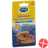 Scholl toe wedges 1 small/2 large