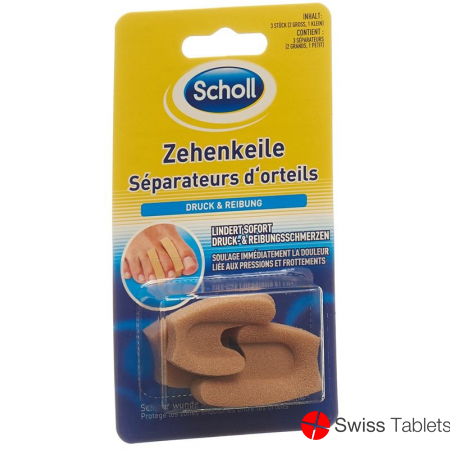 Scholl toe wedges 1 small/2 large buy online
