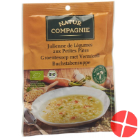 Natur Compagnie Suppe Buchstaben Bio Beutel 50g