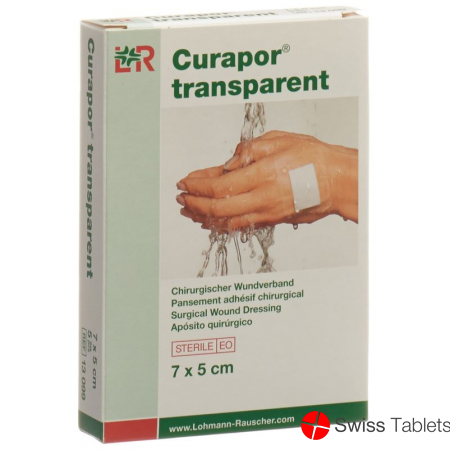 Curapor Wundverband 7x5cm Transparent 5 Beutel buy online