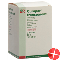 Curapor Wundverband 7x5cm Transparent 50 Beutel