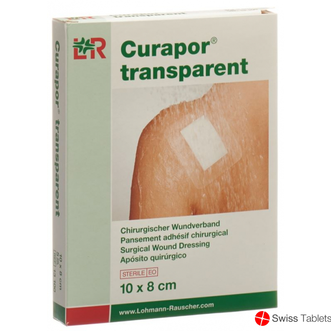 Curapor Wundverband 8x10cm Transparent 5 Beutel buy online