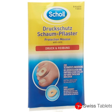 Scholl Druckschutz Schaum 9 Pflaster buy online