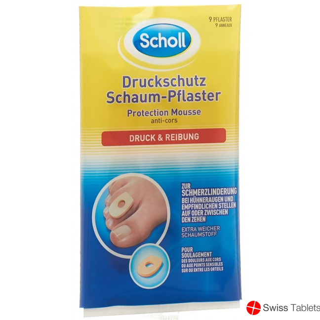 Scholl Druckschutz Schaum 9 Pflaster buy online