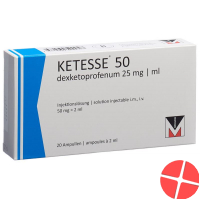 Ketesse Injektionslösung 50mg/2ml 20 Ampullen 2ml
