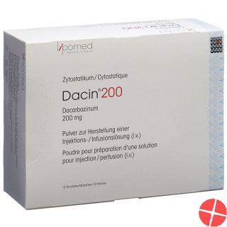 Dacin Trockensubstanz 200mg Durchstechflasche 12 Stück