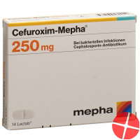 Cefuroxim Mepha 250 mg 14 tablets