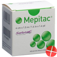 Mepitac Safetac fixation bandage 1.5mx4cm silicone