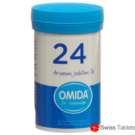 Omida Schüssler No24 Arsenum Jod Tabletten D 6 100g buy online