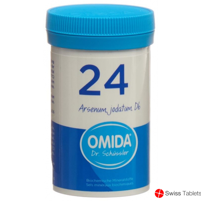 Omida Schüssler No24 Arsenum Jod Tabletten D 6 100g buy online