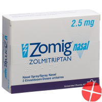 Zomig Nasal Nasenspray 2.5mg Monodosis 2 Stück