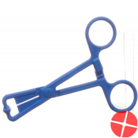 Sahag all-purpose clamp 13cm plastic blue