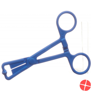 Sahag all-purpose clamp 13cm plastic blue