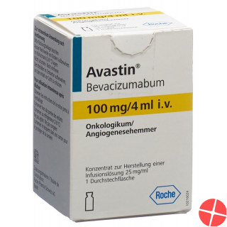 Avastin Infusionskonzentrat 100mg/4ml Vial 4ml