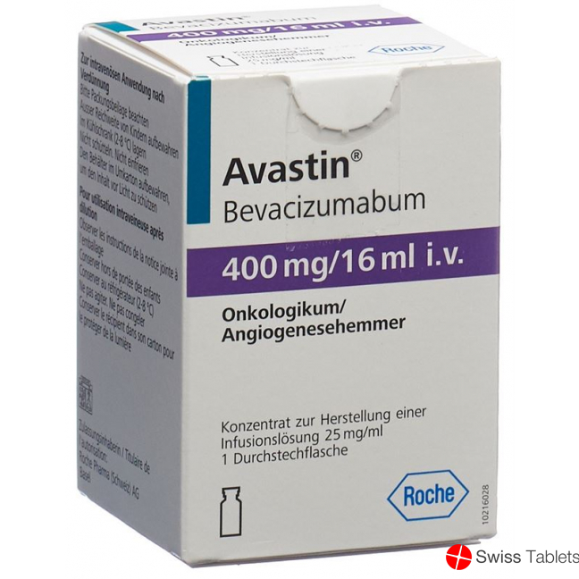 Avastin Infusionskonzentrat 400mg/16ml Vial 16ml buy online