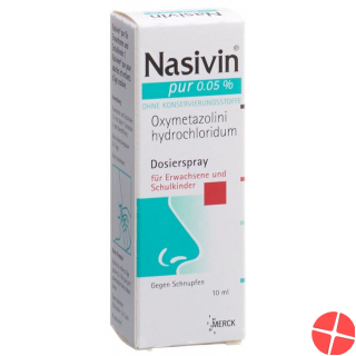 Nasivin Pur Dosierspray 0.05% 10ml