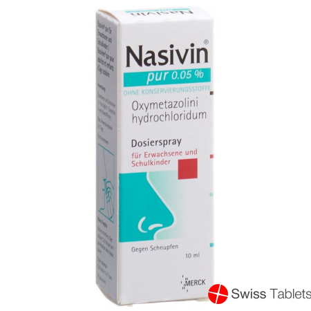 Nasivin Pur Dosierspray 0.05% 10ml buy online