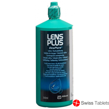 Lens Plus OcuPure Kochsalzlösung 360ml buy online