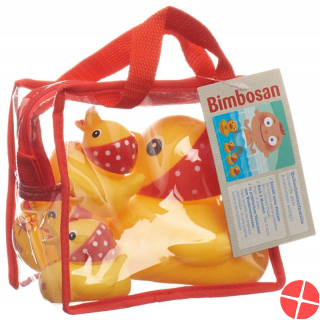Bimbosan Köfferchen 4 Quitsch Enten Bad