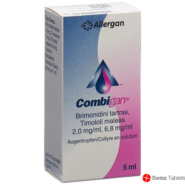 Combigan Augentropfen Tropfflasche 5ml buy online