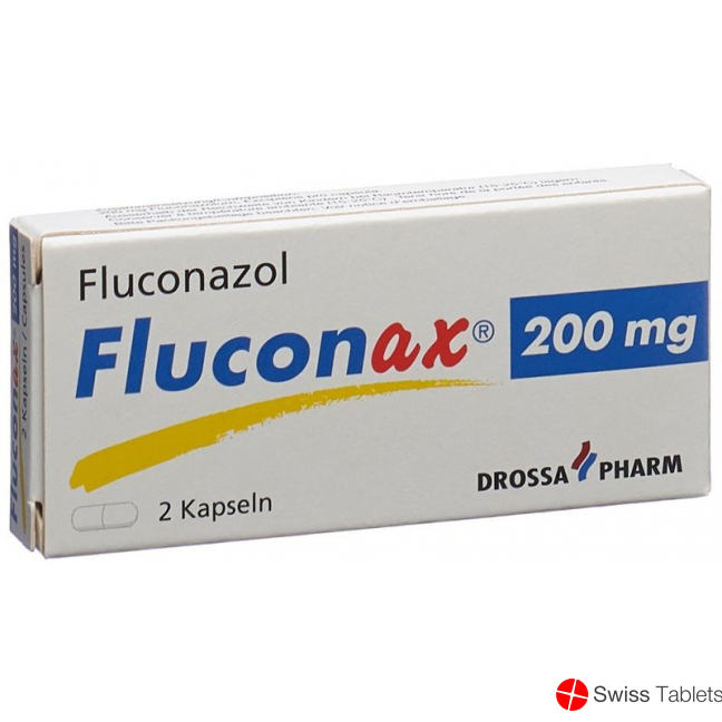 Fluconax Kapseln 200mg 2 Stück buy online