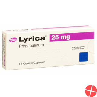 Lyrica Kapseln 25mg 14 Stück