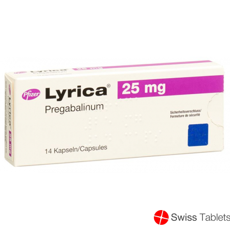 Lyrica Kapseln 25mg 14 Stück buy online