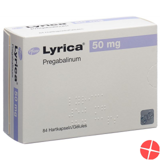 Lyrica Kapseln 50mg 84 Stück