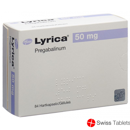 Lyrica Kapseln 50mg 84 Stück buy online