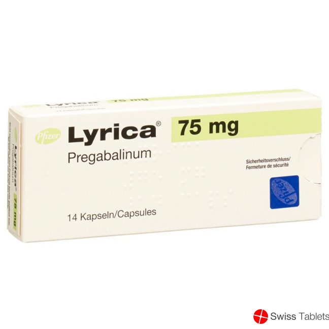 Lyrica Kapseln 75mg 14 Stück buy online