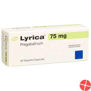 Lyrica Kapseln 75mg 56 Stück