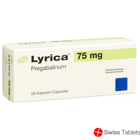Lyrica Kapseln 75mg 56 Stück buy online