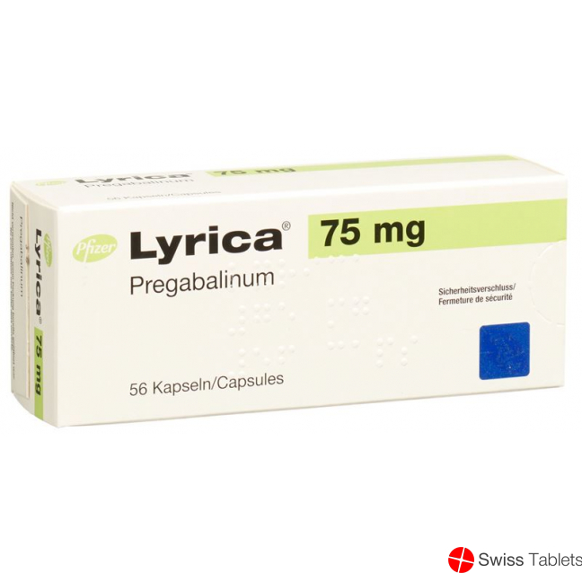 Lyrica Kapseln 75mg 56 Stück buy online