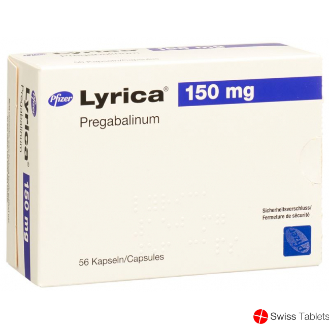 Lyrica Kapseln 150mg 56 Stück buy online