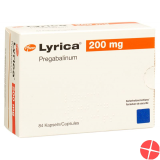 Lyrica Kapseln 200mg 84 Stück