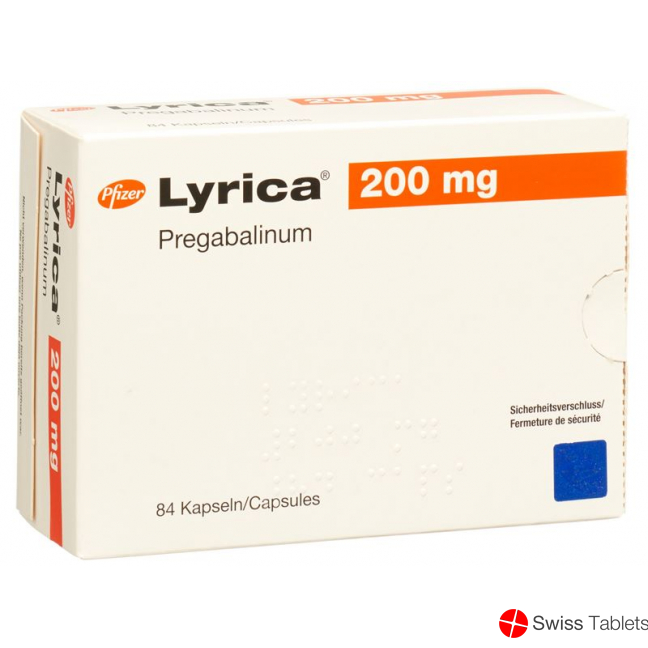 Lyrica Kapseln 200mg 84 Stück buy online