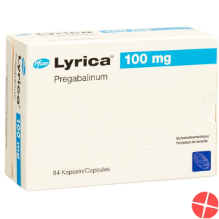 Lyrica Kapseln 100mg 84 Stück