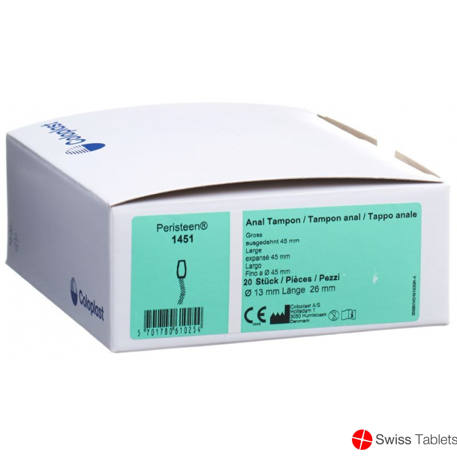 Peristeen Analtampon 13/45mm 20 Stück buy online