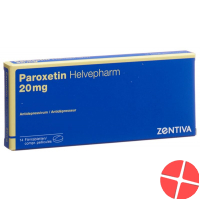 Paroxetin Helvepharm Filmtabletten 20mg 14 Stück