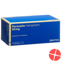 Paroxetin Helvepharm Filmtabletten 20mg 98 Stück